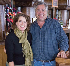 Craig and Vicki Leuthold, owners of Maryhill Winery
