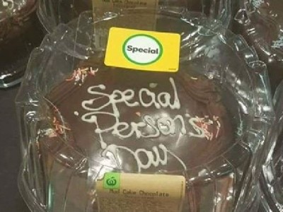 Woolworths Father's Day cake sparks outrage online