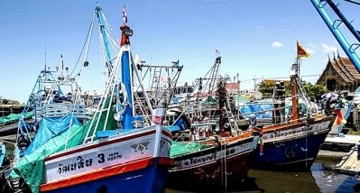 Fishing boats are at a standstill (Photo: Chingrai Times)