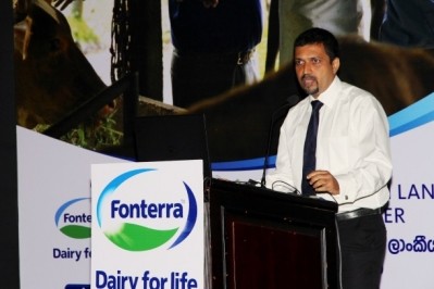 Fonterra Brands Sri Lanka’s Operations Director Satish Karunakaran, announces the construction of its first demonstration and training farm in Sri Lanka.