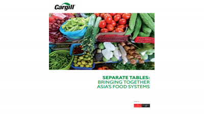 A new research report by Cargill and The Economist Intelligence Unit has identified six megatrends in food systems in Asia, along with several opportunities and recommendations for companies and policymakers in managing these. ©Cargill