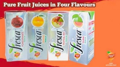 Indian packaged fruit juice company Fresca Juices is on track to conquer the country’s juice market by 2022 with impressive growth numbers under its belt last year and its ‘unrivalled’ variety of flavours. ©Fresca Juices