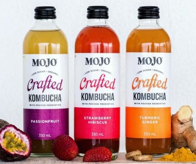 Australian firm MOJO Kombucha’s pledge to authenticity and no artificial sweeteners are what have helped it grow from a small family business to becoming a major name in the country. ©MOJO Kombucha