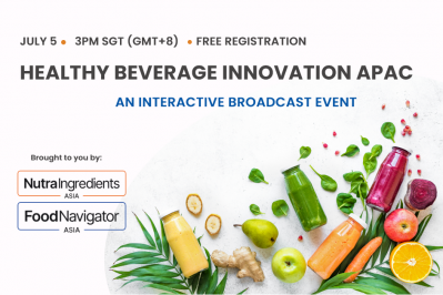 Join us live TODAY for our FREE Healthy Beverage Innovation broadcast with Dole, Asahi, Remedy and more!