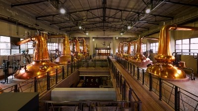 The Yamazaki Distillery has been renovated to showcase Japanese whisky-making craftsmanship. ©Suntory