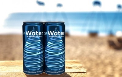 beWater cans are made from aluminium ©Winking Seal Beer Co.