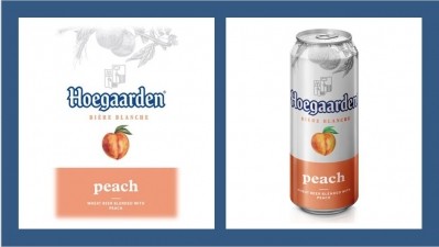Global beer major AB InBev is launching the ‘first and only’ wheat beer to adopt a peach variant in Thailand under the Hoegaarden brand come April 1. ©AB InBev
