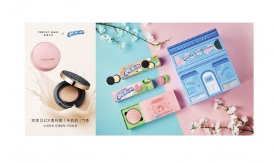 Mondelez China has launched two limited-edition OREO flavours to tie in with the spring season: Sakura Matcha and Peach Oolong, going all-out with both colourful packaging and collaborative marketing to attract young consumers. ©Mondelez China