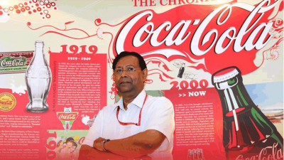 Krishnakumar, president of Coca-Cola India & South West Asia, said Aquarius GLUCOCHARGE and Minute Maid Vitingo signify their entry into Enhanced Hydration and Nutritious Dilutables. ©Coca-ColaIndia