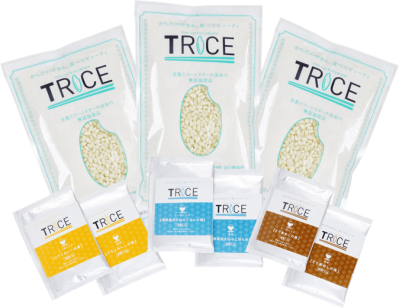 Trice is made from Japanese rice flour, corn starch and resistant starch ©Trice