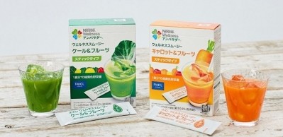 Nestlé Wellness Smoothie Kale + Fruit and Carrot + Fruit ©Nestle