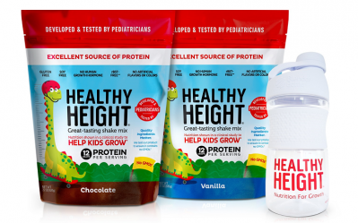 Children’s nutritional drink brand Healthy Height is building its e-commerce presence in China via influencer marketing. ©NGS 
