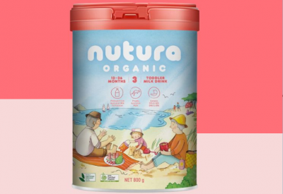 Nutura Organic stage 3 toddler milk drink. © Nutura Organic Facebook 