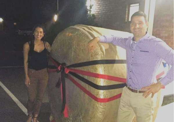 WMPG's record-breaking hay bale