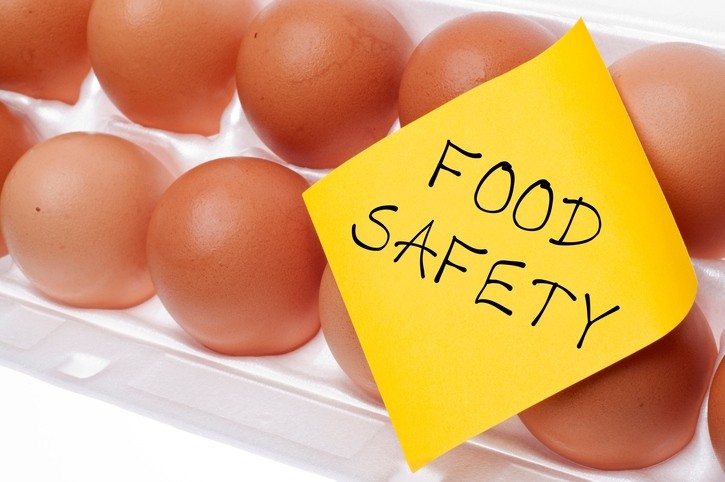 ©iStock/brookebecker. The agency told people to avoid eating raw or partially cooked eggs 