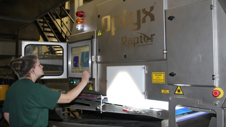 Pasta Montana is the first US-based pasta manufacturer to install an Optyx digital sorter from Key Technology.