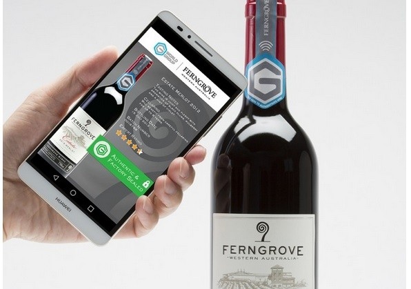 Ferngrove is using the 'smart wine bottle'