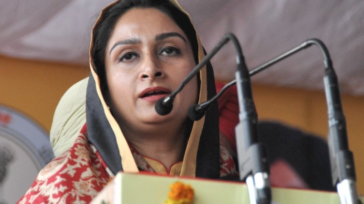 Food processing minister Harsimrat Kaur Badal said the current system was hurting the food industry