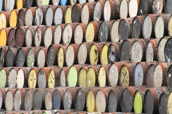 Empty oak barrels for Scotch (John Haslam/Flickr)