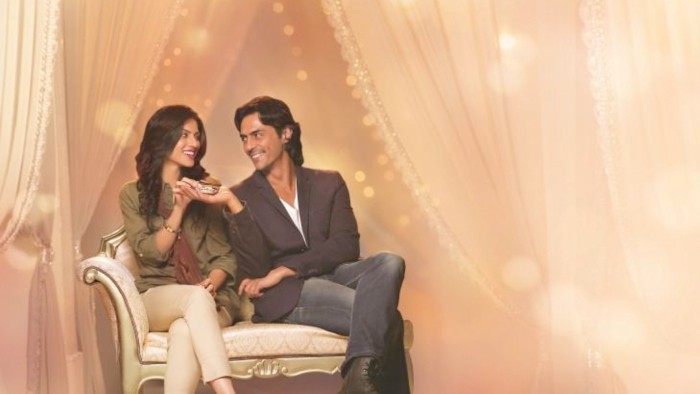 Galaxy ad campaign features Bollywood actor Arjun Rampal and model Sapna Pabbi