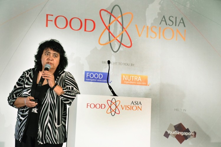 Sophia Nadur, speaking at our Food Vision Asia summit.