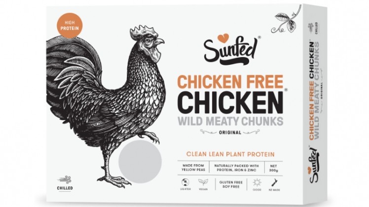 New Zealand plant-based meat company Sunfed Meats has entered its next phase of growth with the launching of its Chicken Free Chicken into Australia, and is banking on its food engineering capabilities and unique product offering to support its scale-up. ©Sunfed