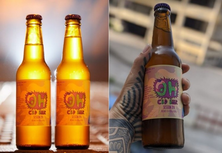 The beer contains 20mg of CBD ©OH5 Company