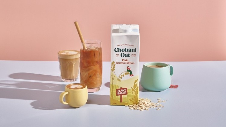 Chobani Australia has made its first venture out of the dairy yoghurt category with its first plant-based oat milk launch, with plans to develop a range of oat-based products in the pipeline. ©Chobani Australia