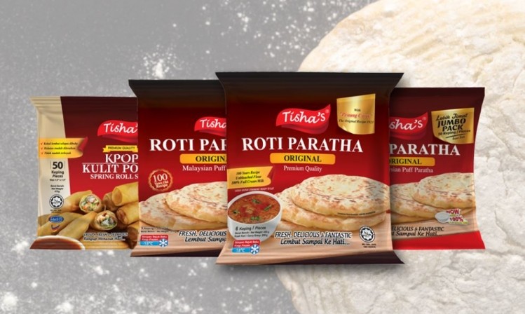 Leading Malaysian royal stepped in to endorse the company’s signature roti paratha on her Instagram feed. ©Tisha's Food