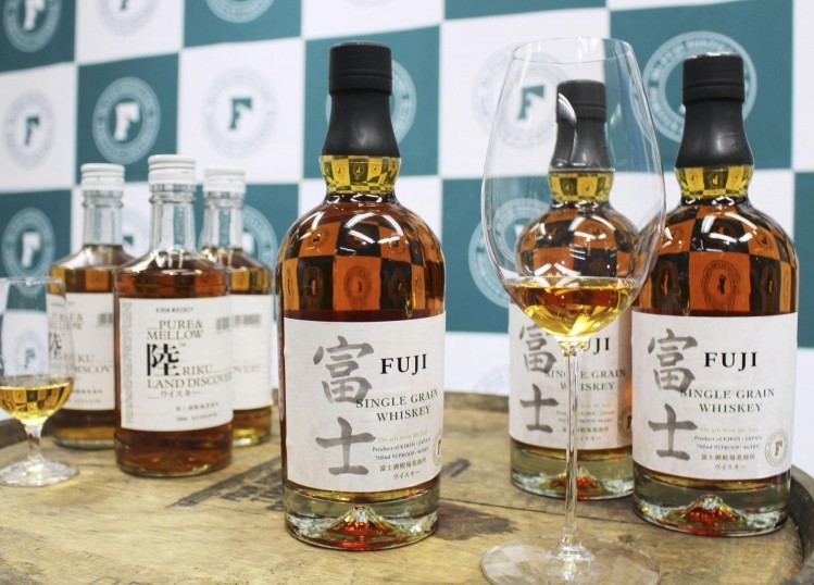 Kirin targets foreign exports for FUJI whiskey alongside Japanese whiskey industry awareness campaign © Kirin