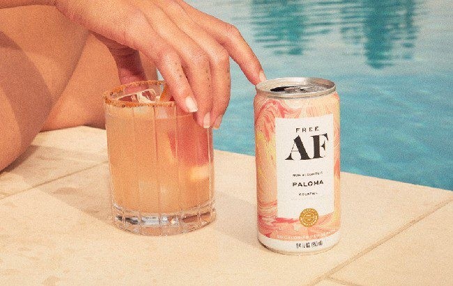 AF Drinks is rebranded as "Free AF" in the United States following US Amazon and Sprouts supermarkets distribution. © AF Drinks