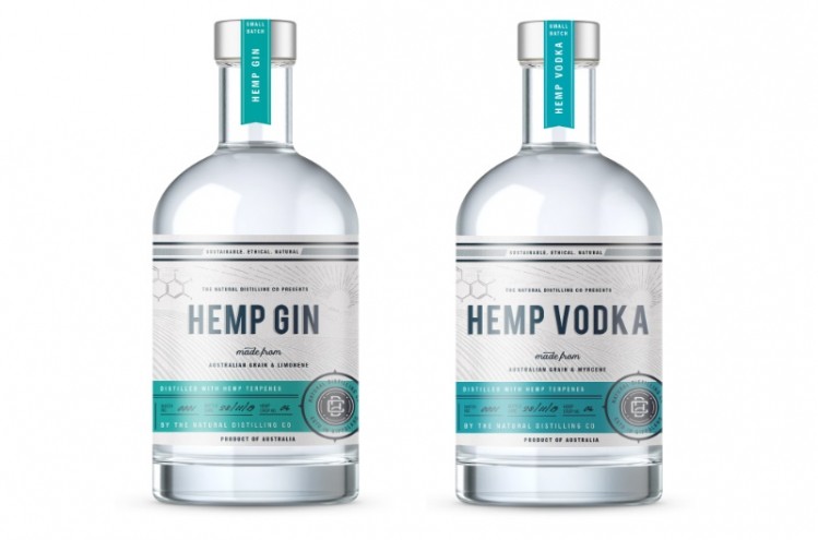 Australian craft distilling company Natural Distilling Co has chosen to use hemp as the main ingredient for its first two product launches, as it intensifies efforts in using local, natural and sustainable superfood ingredients to innovate in the craft spirits space. ©Natural Distilling Co