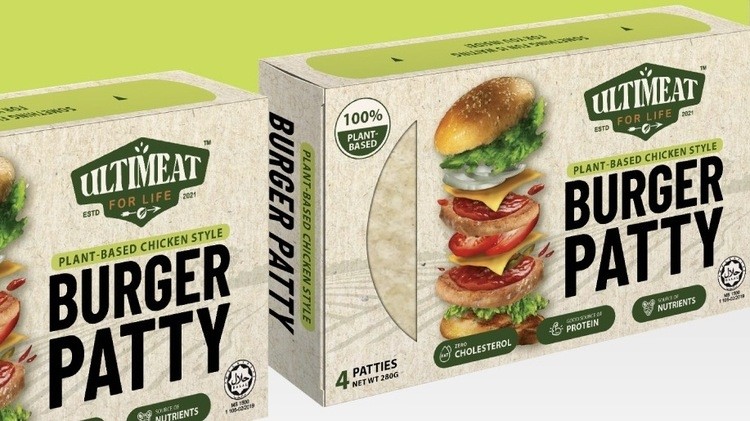 Malaysia's very own plant-based chicken-inspired patty is produced by Ultimeat. ©Ultimeat Group