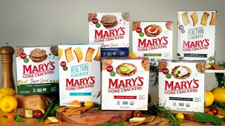 Mary's Gone has successfully launched three separate better-for-you ranges in supermarkets across the Middle East, riding on the rising demand for healthier, clean label product options. ©Mary's Gone