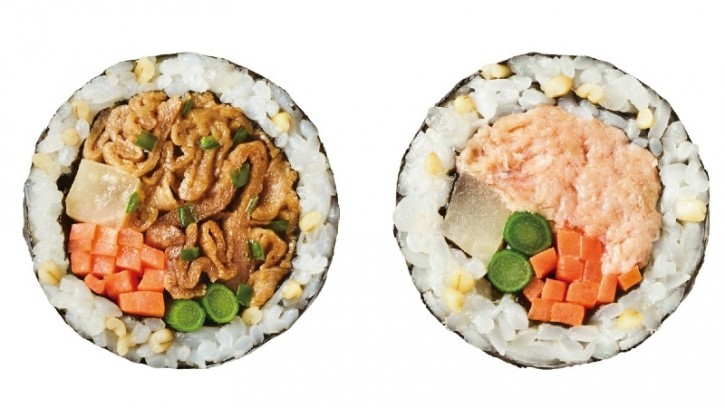UNLIMEAT Kimbap is the plant-based version of Korea’s popular rolled rice dish. ©UNLIMEAT