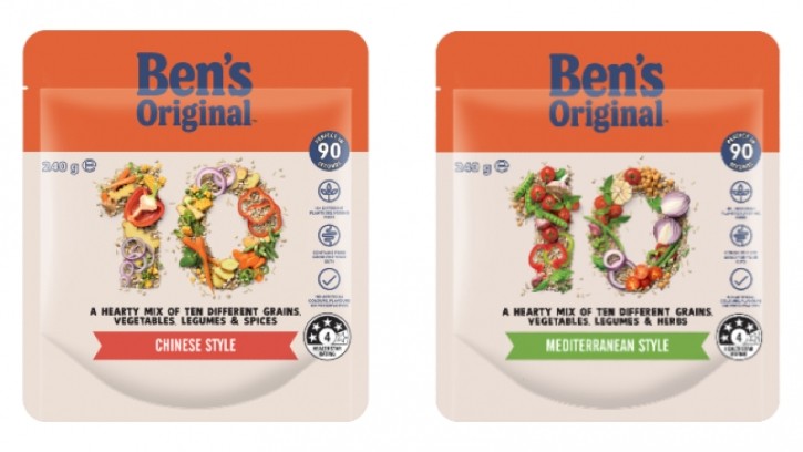 Ben’s Original has launched a new ready-to-heat range to meet rising demand for healthier options that are convenient and versatile. ©Mars Food & Nutrition Australia