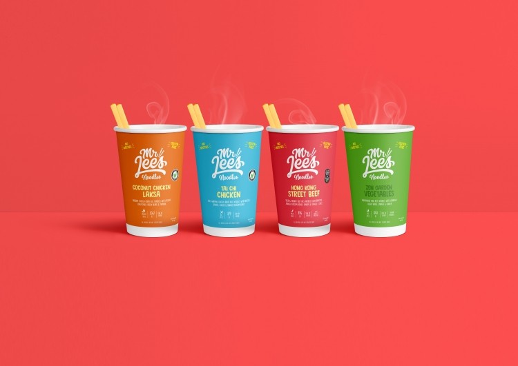 Healthier noodle brand Mr Lee’s Noodles has big plans for the Asian market, but has had to redefine its packaging to take climate and humidity concerns into consideration. ©Mr Lee's Pure Foods