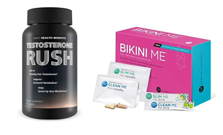The MFDS has blacklisted products such as Testosterone Rush and Bikini Me. 