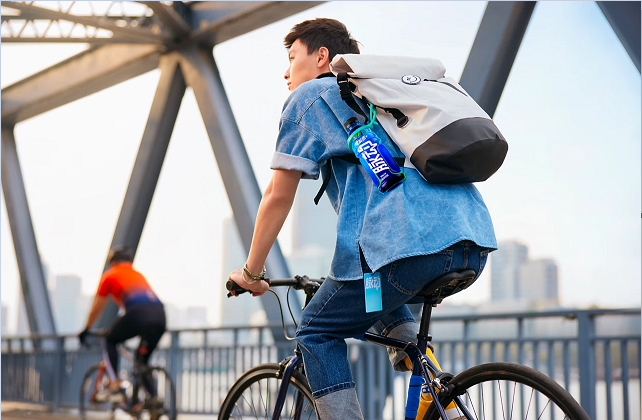 Danone said its functional beverage brand Mizone has recovered from underperformance after going through revamps, including the the launch of the product Mizone electrolyte + in China. ©Danone China 