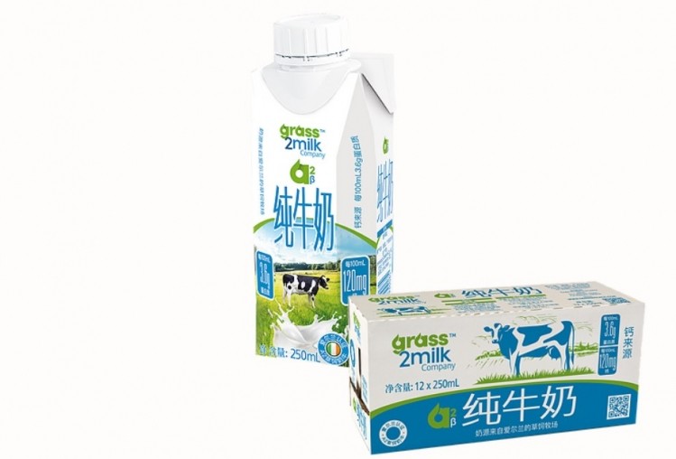 With the UHT milk, the plan is to work with marketing firm Shanghai Supermom to help market the product. ©Grass to Milk Company