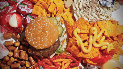 No 'red' or unhealthy foods are allowed on the menu. ©iStock