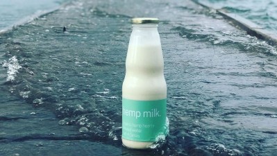 Refresh’s O’Neil said his hemp milk contains “just dates, sea salt, hemp and water”. ©Refresh
