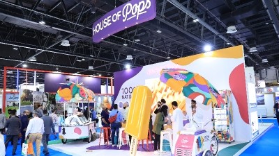 House of Pops introduced its new gelato range and ice cream bites at the recent Gulfood. ©House of Pops
