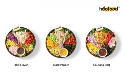 Haofood's Carefree Pulled Chickless range is claimed to be free from preservatives and additives. ©Haofood