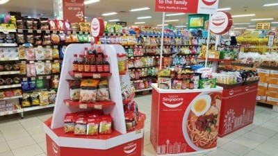 The products are stocked in four major Indonesian supermarkets.