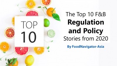 The top 10 list of most-read APAC food and beverage regulation and policy stories this year features news from various countries such as China, India, South Korea, Japan and many more.