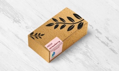 A prototype of the firm's packaging derived from palm fibres ©Palm Co