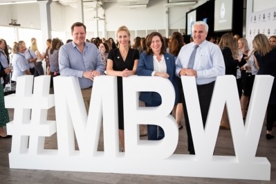 Patrick Hutchinson - AMIC CEO, Laura Ryan - founder of MBW Global, Susan McDonald - Senator for Queensland and Terry Nolan – director of Nolan Meats at the second MBW Australia event