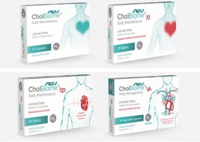 UK-based OptiBiotix Health will start distributing its blood pressure and cholesterol lowering supplements from the CholBiome series in Asia-Pacific this year, following increasing interest from the region. ©OptiBiotix