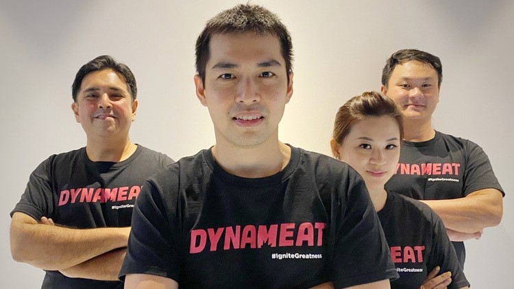 Dr Andy Kusumo and Dynameat team